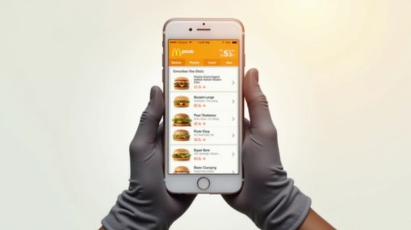Commandez vos favoris facilement avec l'application McDonald's