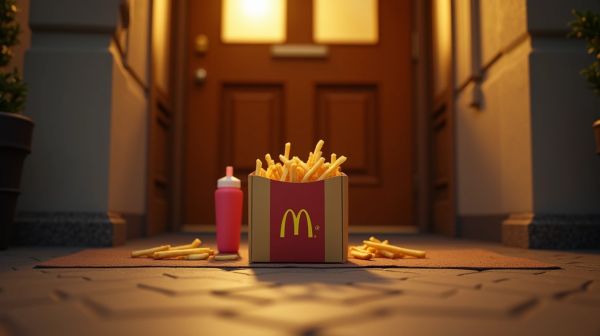 Recevez votre commande de McDonald's facilement à domicile