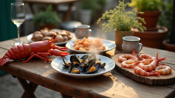 Se régaler avec un plateau de fruits de mer à Caen