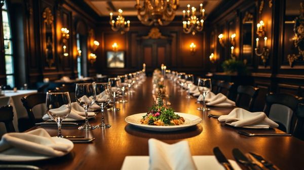 Top 5 traiteurs de Paris pour vos dîners caritatifs